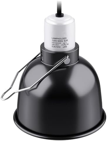 Reptile Light Fixture — bottom and base construction detail