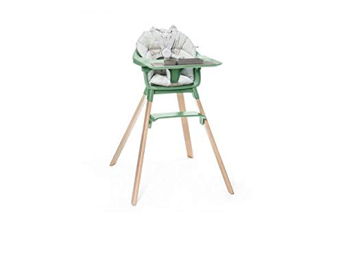 Evoleris Stokke Clikk Hochstuhl, Kissen und Tischset ezpz Cover
