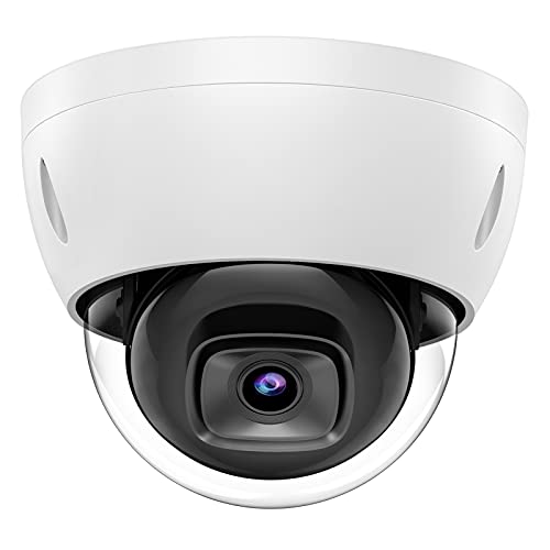 8MP 4K Starlight IR Dome Network Camera VD-2BE81-S, 2.8mm Fixed Lens, 98ft IR Night Vision, Supports max. 256 GB Micro SD Card, H.265, POE, IP67, IK10