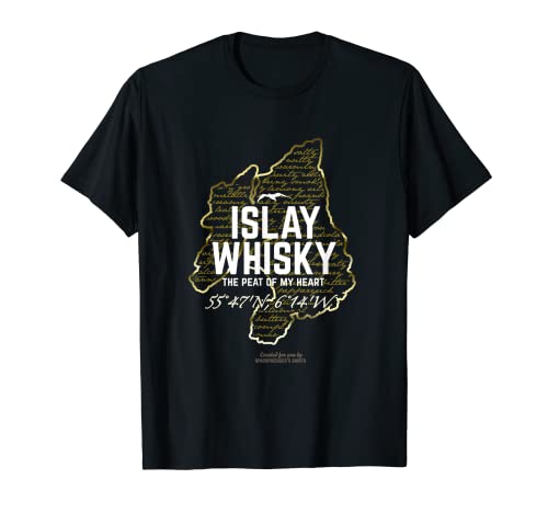 Whisky Peat of my Heart Islay Whisky T-Shirt