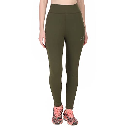 Image of Premium Jegging Ankle Length Women High Waisted Solid Stretchable Workout
