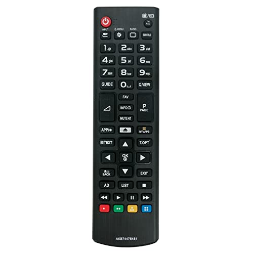 VINABTY AKB74475481 Remote Control Replaced Fit For LG LED OLED TV 49LF590V 49UF6407 43LF590V 32LF592U 43UF6407 55LF592V Sub AKB73715601 AKB74475472 - Image 4
