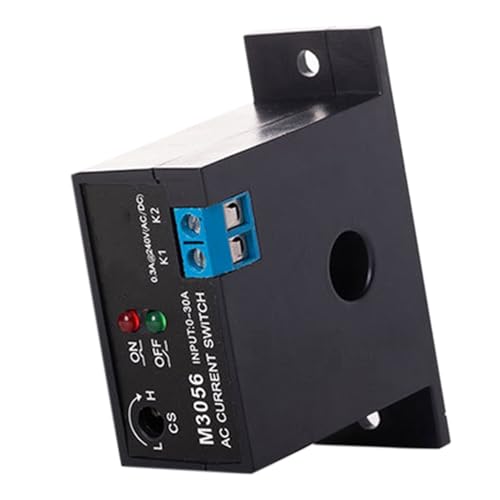 Interruptor de detección de corriente AC 0.2-30A NC M3056 de 8 piezas para señal PLC 3
