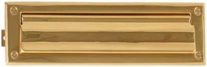 212 Main Mail Slot - 3 inch x 10 inch - Polished Brass