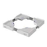 WIQUYBML Verstellbarer Unterbau für Waschmaschinen, Geschirrspüler, Gefrierschränke und andere...