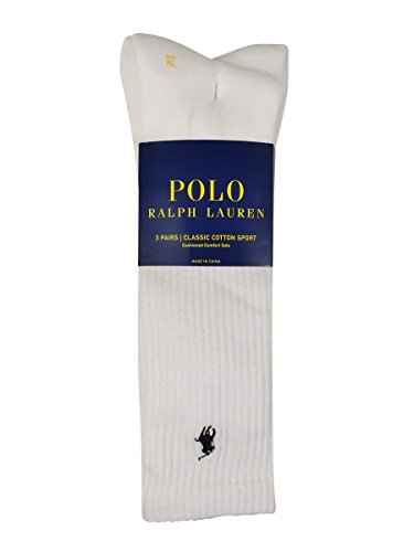 Polo Ralph Lauren Mens Socks 3 Pack Twisted Crew