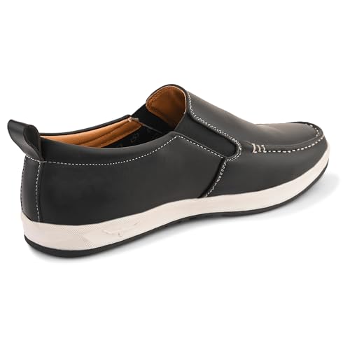 Image of Centrino Walking Loafers for Men | Shoes for Man Stylish | Casual Slip-On Lightweight Moccasins | Cushioned Insole | Breathable Comfortable | Hand-Stitched | Mens Loafer Shoes for Daily Office Outings (9495)
