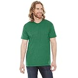 American Apparel Men's Poly-Cotton Short Sleeve Crew Neck