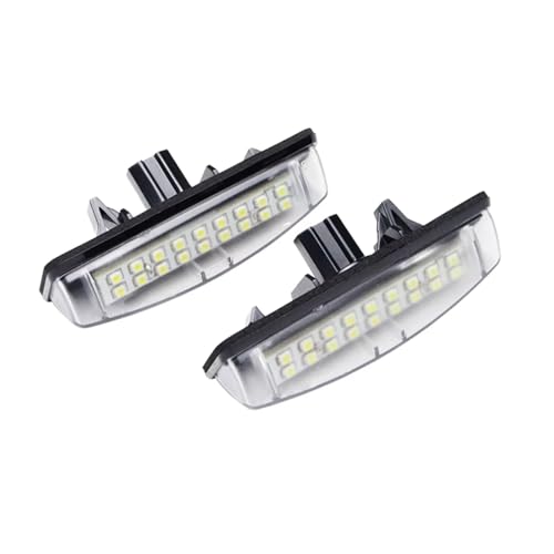 Luz Placa Matrícula Coche Para Toyota Para Avensis Para Ipsum Para Picnic Para Harrier Para Celsior Para Altezza Lámpara LED Matrícula Luz Blanca