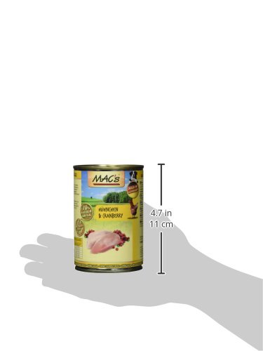 Mac's Hundefutter getreidefrei Hühnchen & Cranberry, 400 g