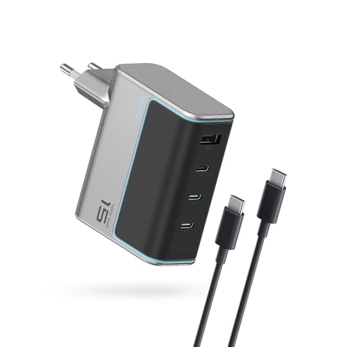 CUKTECH Caricatore USB C 140W Caricabatterie PD 3.1 GaN Tech Compatibile con MacBook, iPhone 16 Series, Galaxy, iPad, Pixel, and More