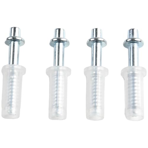 Herrajes para puerta bifold, 12 piezas, bisagra pivotante, rueda guía superior para puerta de gabinete, repuesto plateado (Tamaño A) miniatura 3