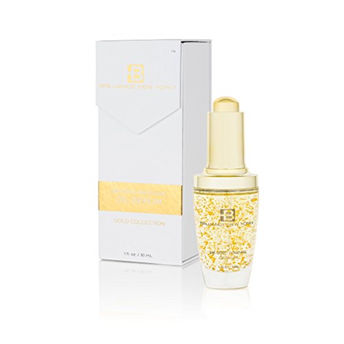 Brilliance New York - 24K Gold Renewal Collection Facial Oil Serum, 1.19 fl oz (30 ml)