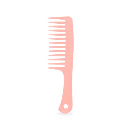 Yeepsys Wide Tooth Comb For Curly Hair,Long Hair,Wet Hair,Detangling Comb, Hair Comb (Pink) #TOP17