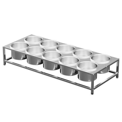Organizador de especias de acero inoxidable, almacenamiento de despensa de cocina y encimera que ahorra espacio para condimentos y condimentos