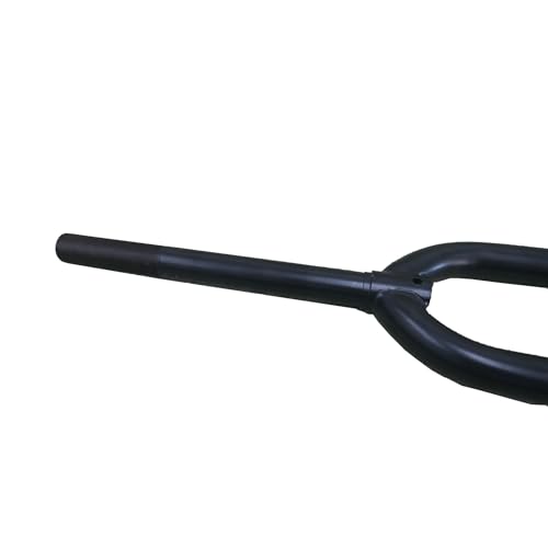 CDHPOWER 26" Bicycle Fork Steerer 250mm, Fit 1 inch Steerer, 1” Threaded Mountain Bike Rigid Forks, Bike Steel Rigid Fork, Beach Cruiser/Mountain Bike Fork