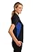 SPORT-TEK Women's LST655 Micropique Sport Wick Polo, Black/True Royal, XL