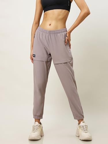 Image of TECHNOSPORT Women's Athletic Fit Mid Rise Track Pant