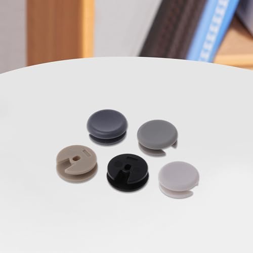 5Pieces Simulate Joysticks Thumbstick Grip Covers Control Covers Button Replacement Repair Part Random Color image 4