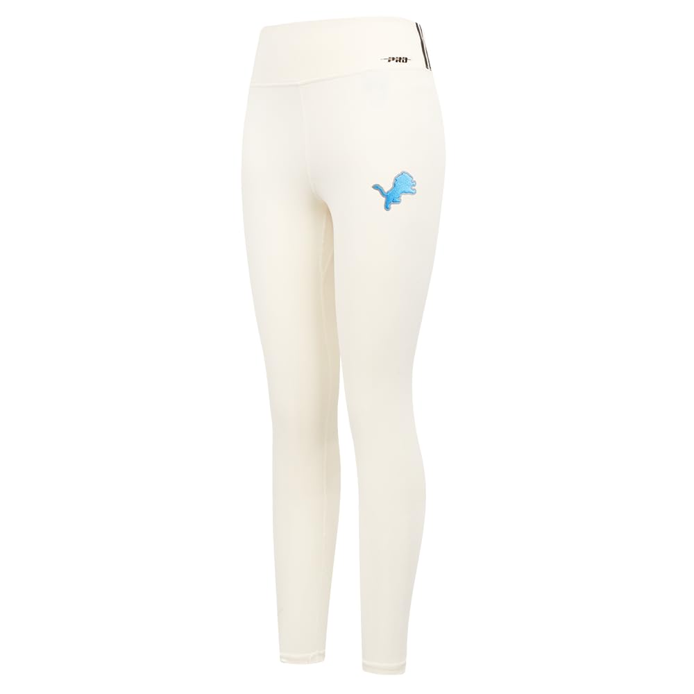 Pro Standard Womens NFL Detroit Lions Retro Classics Legging Eggshell XL