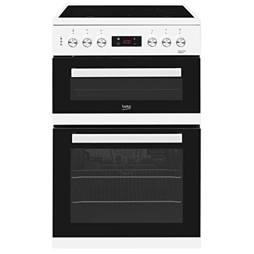 Beko KDC653W 60cm Double Oven 4 Burners Ceramic...