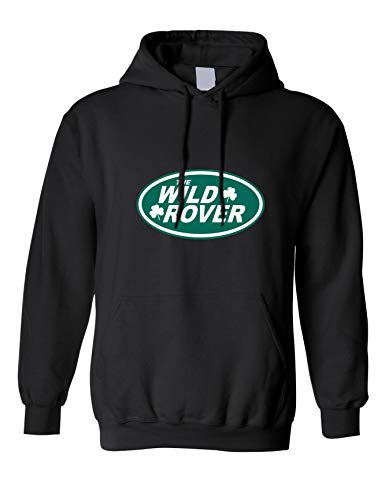 ALLNTRENDS Adult Hoodie Wild Rover St Patrick's Top Shamrock Irish Sweatshirt