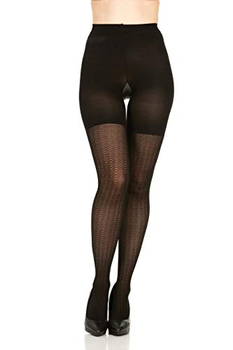 Spanx Assets Shaping Wish Bone Textured Shaping Tights by Sara Blakely 2049 (3)2