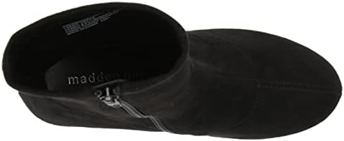 Madden Girl Women's Orchid Fashion Boot, Black Micro, 11 | Image 4