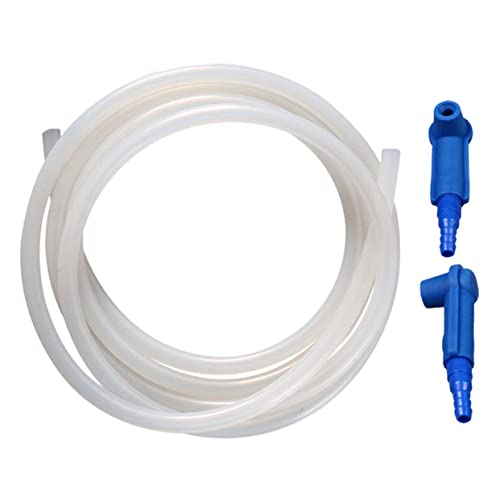 Cabilock 1.2M Brake Bleeder Hose Brake Fluid Exchange Tool for Efficient Brake System Bleeding Compatible with Vehicle Fittings Durable Design for Replacement