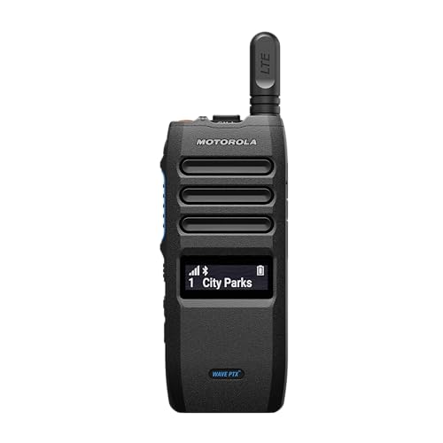 Motorola TLK110 Wave On Cloud Using 4G LTE/WiFi Two Way Radio with Nationwide Coverage - Monthly Service Fee Required