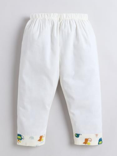 Image of POLKA TOTS Premium Cotton Night Wear for Boys & Girls | Traditional Kurta Pyjama Night Suit Set | Ultra-Soft & Breathable Nightwear for Toddlers & Baby | Kids Night Dress from Newborn to 8 Years