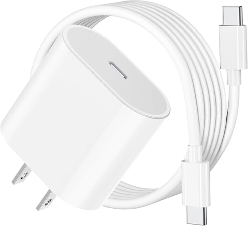 20W USB C Fast Charger for Apple iPad Pro 13/12.9/11 inch, iPad A16/10th Generation, iPad Air...