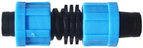 Moowhsh Drip Tape Coupler Fitting [20 Pack] - 5/8" (17mm) Hose Union - Works Great with and is Compatible with Irretec P1 Ultra, Rivulis T-Tape, Aqua-Traxx, Irritec, Chapin, and 5/8 inch Netafim.