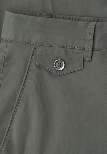 Street One Chino im Casual Fit in Softer Qualität Dusky Green 44 – Ansicht 5