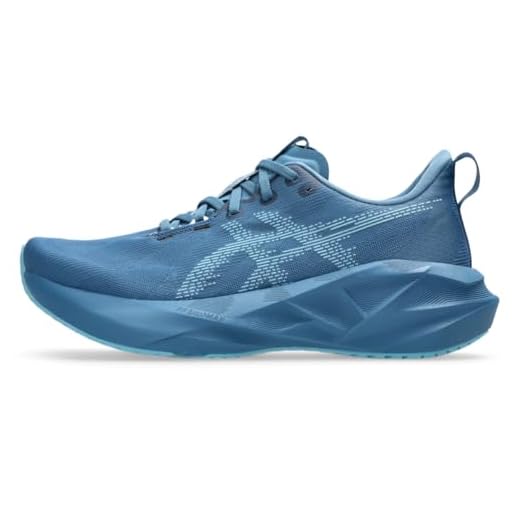 ASICS NOVABLAST 5 Tênis de corrida masculino, Mar de inverno/água parada, 42