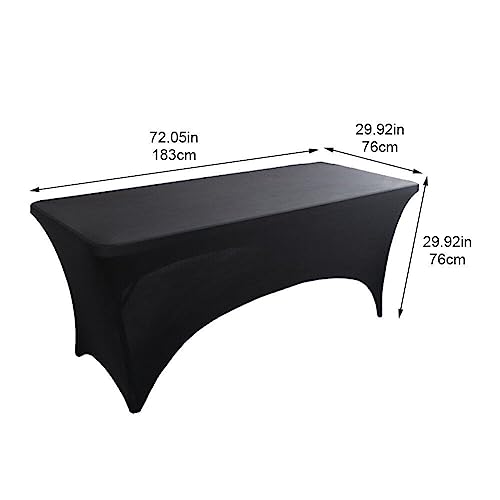 Nappe rectangulaire extensible 1,8 M pour table de bar et exposition