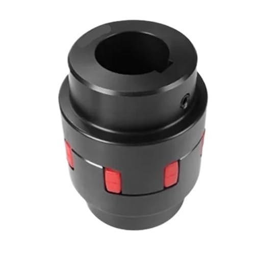 BORRGTU - Aluminum Rigid Clamping Coupling XL0 Star Coupling Plum Blossom Elastic Claw 45# Round Steel XL High Torque Diameter 30 Length 50mm(XL0-30X50-10x15)