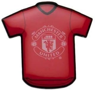 Manchester United F.C. Badge Kit- metal badge- enamel finish- stud fix- approx 25mm x 30mm- on a backing card- Official Football Merchandise