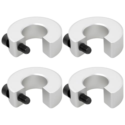 VGOL 4Pcs SBR16 Linear Rail Stop Collars Aluminiumlegierung Positionierungsblock für Übertragungsprodukte Linearmodule