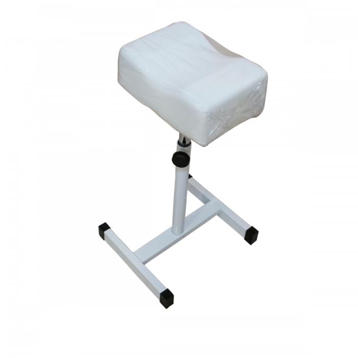 Poggiapiedi Regolabile Bianco per Pedicure Nails