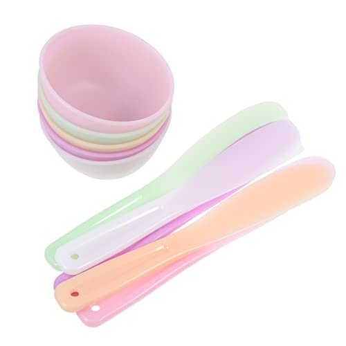 Set de 20 tazones para mezclar mascarillas de silicona EXCEART miniatura 1