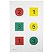 Action Target Command Targets 100 Per Case, Red/Yellow/Green, 23in x 35in, DT-4A-100