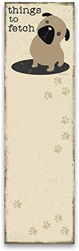Bloc-notes magnétique amoureux des chiens carnet mémo aimanté frigo