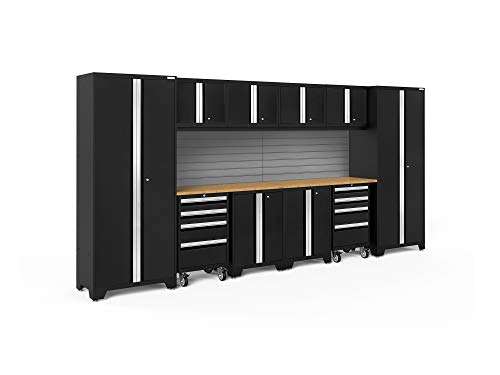 NewAge Products Bold Series Black 12 Piece Set, Garage Cabinets, 63210