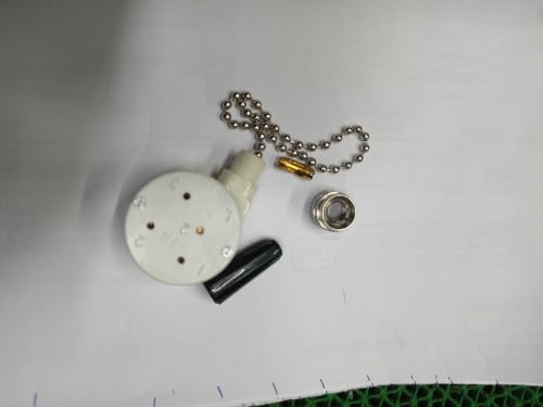Image of Pull Chain Switch Multifunctional Replacement Part Wall Lamps 3 Speed 4 Wire Bronze|Home & Garden|Lamps, Lighting & Ceiling Fans|Lighting Parts & Accessories