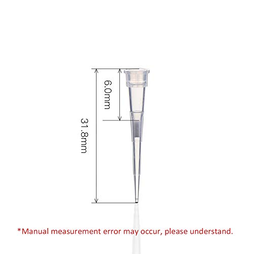Maccx Disposable Filtering Pipette Tips, Universal Filter Pipette Tips, 960Pcs Of Vol. 10 Μl, Molded Graduation, 96 Tips/Rack X 10 Racks, Ptf010-960 #TOP3