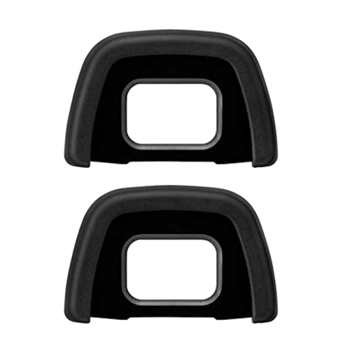 2Pcs DK23 Camera Eyecup Eye Cup Rubber Viewfinder Eyepiece Cover for D7200 D7100 D300 D300s Universal Replacement Part