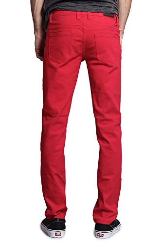 Men's Slim Fit Colored Jeans3