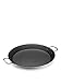 Alza PAELLERA Basic Valenciana 28CM INOX(00370028), Acero Inoxidable, Negro, 28 cm