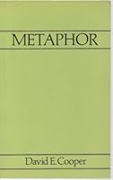 Metaphor (Aristotelian Society Series) 0631171193 Book Cover